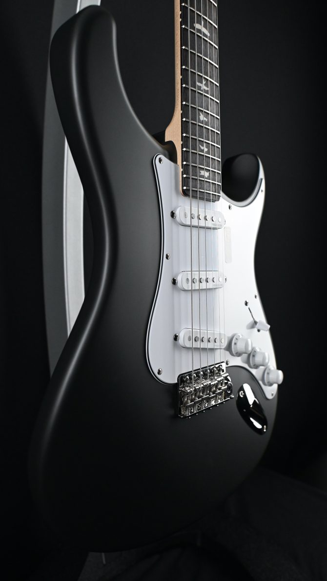 PRS Silver Sky Rosewood Faded Black Tee Satin #297