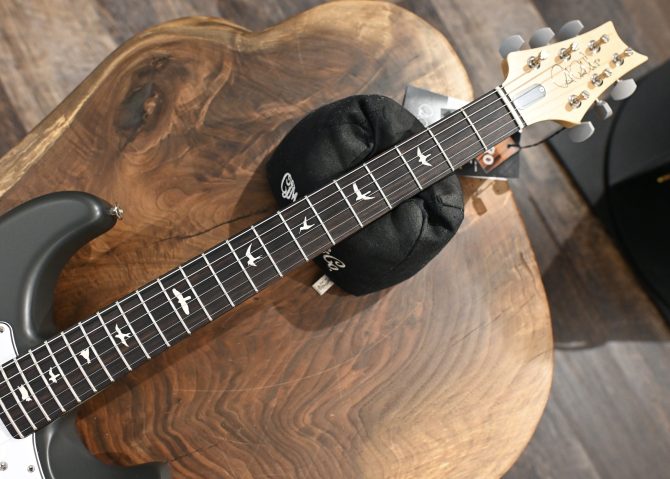 PRS Silver Sky Rosewood Faded Black Tee Satin #297