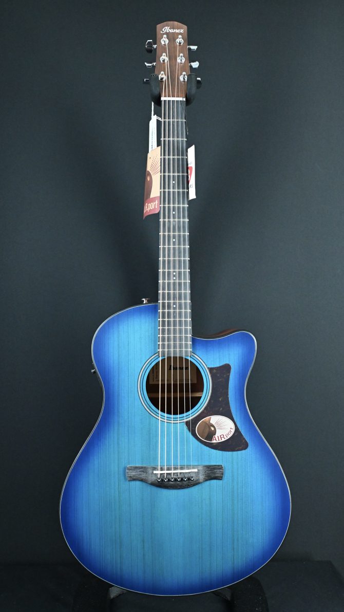 Ibanez AAM50CE-SBO Advanced Acoustic Sapphire Blue Burst #428