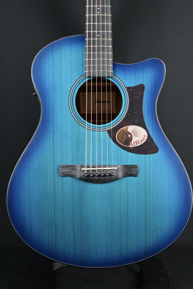 Ibanez AAM50CE-SBO Advanced Acoustic Sapphire Blue Burst #428