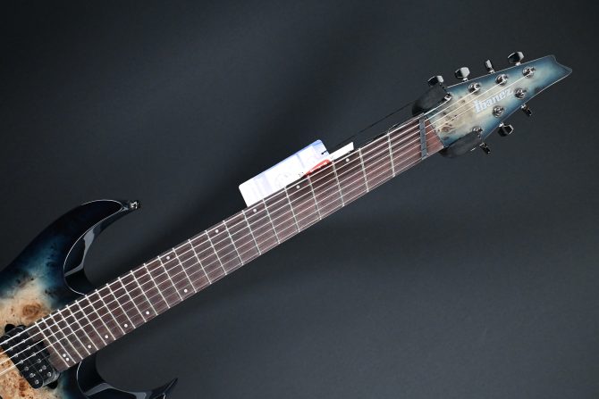 Ibanez RGMS7PB-CBS Cosmic Blue Starburst 7-String Guitar #388