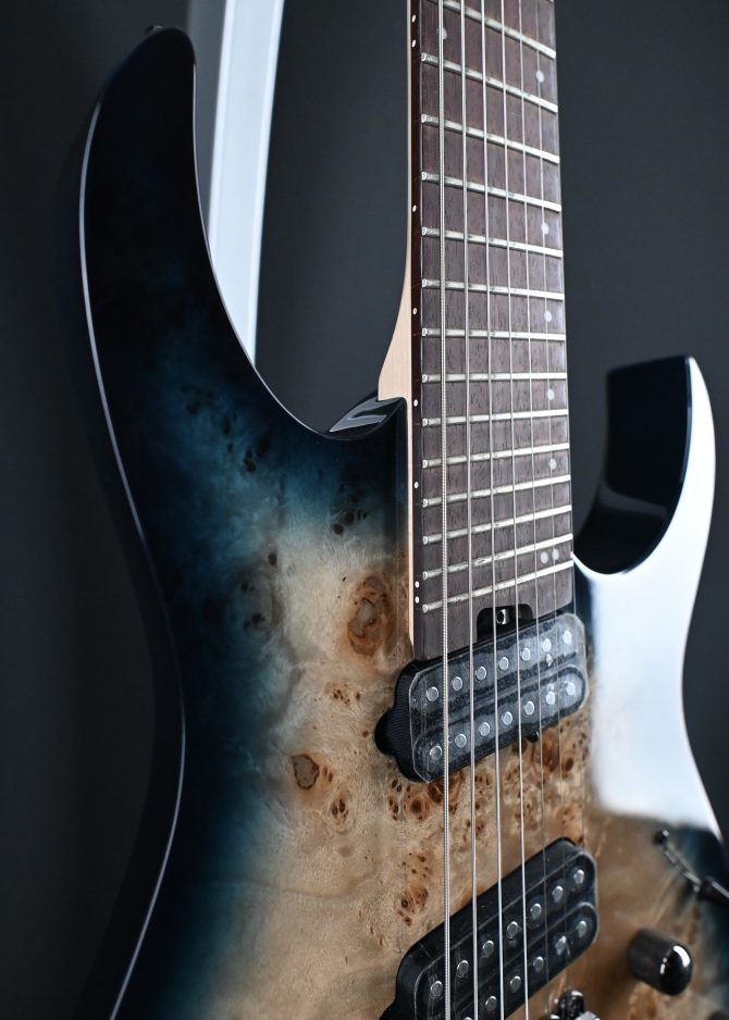Ibanez RGMS7PB-CBS Cosmic Blue Starburst 7-String Guitar #388