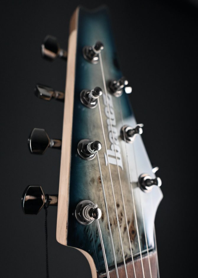 Ibanez RGMS7PB-CBS Cosmic Blue Starburst 7-String Guitar #388