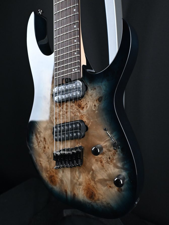 Ibanez RGMS7PB-CBS Cosmic Blue Starburst 7-String Guitar #388