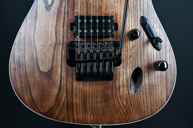 Ibanez S520AH-ABS Antique Brown Stained Electric Guitar #859