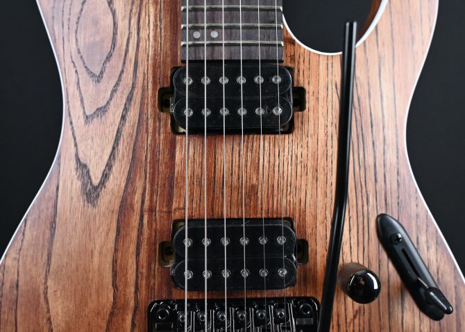 Ibanez S520AH-ABS Antique Brown Stained Electric Guitar #859