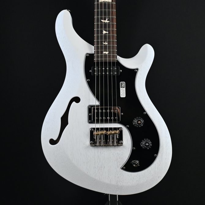 PRS S2 Vela Semi Hollow Satin Pearl White #541