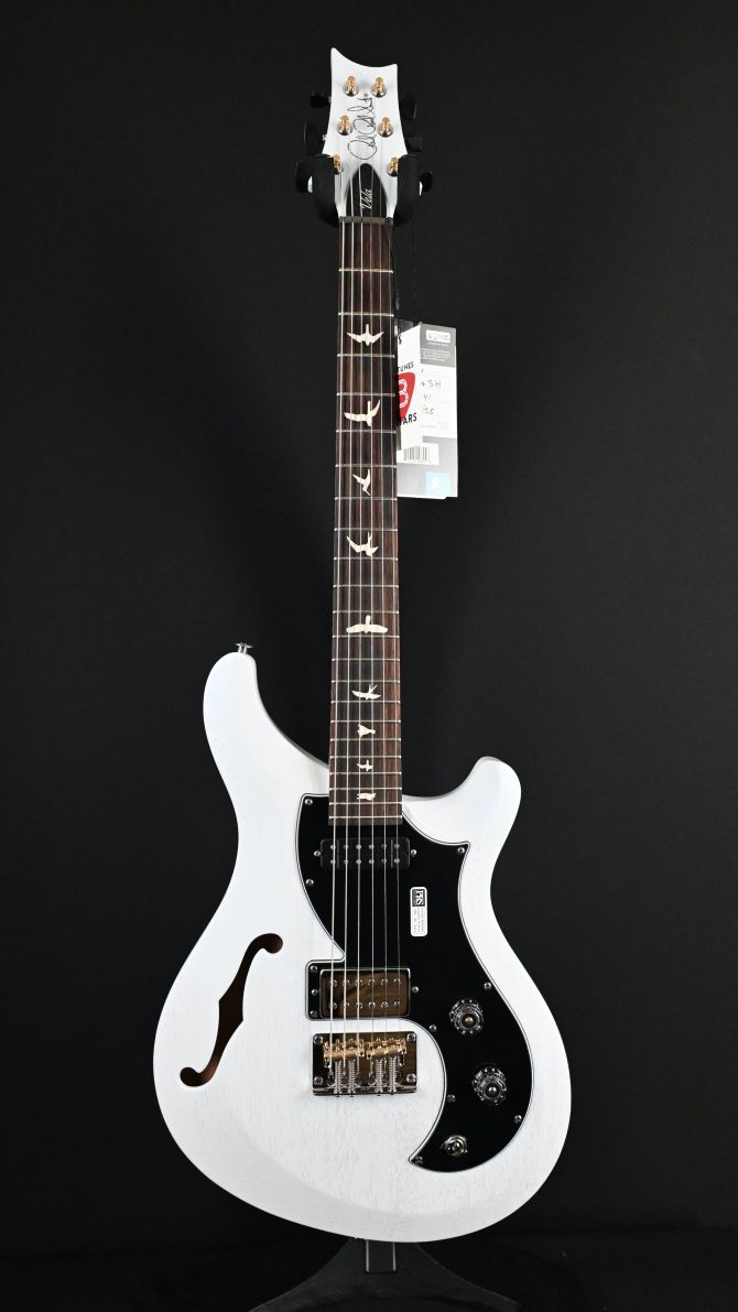 PRS S2 Vela Semi Hollow Satin Pearl White #541