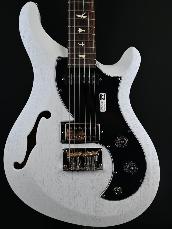PRS S2 Vela Semi Hollow Satin Pearl White #541