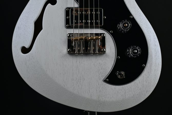 PRS S2 Vela Semi Hollow Satin Pearl White #541