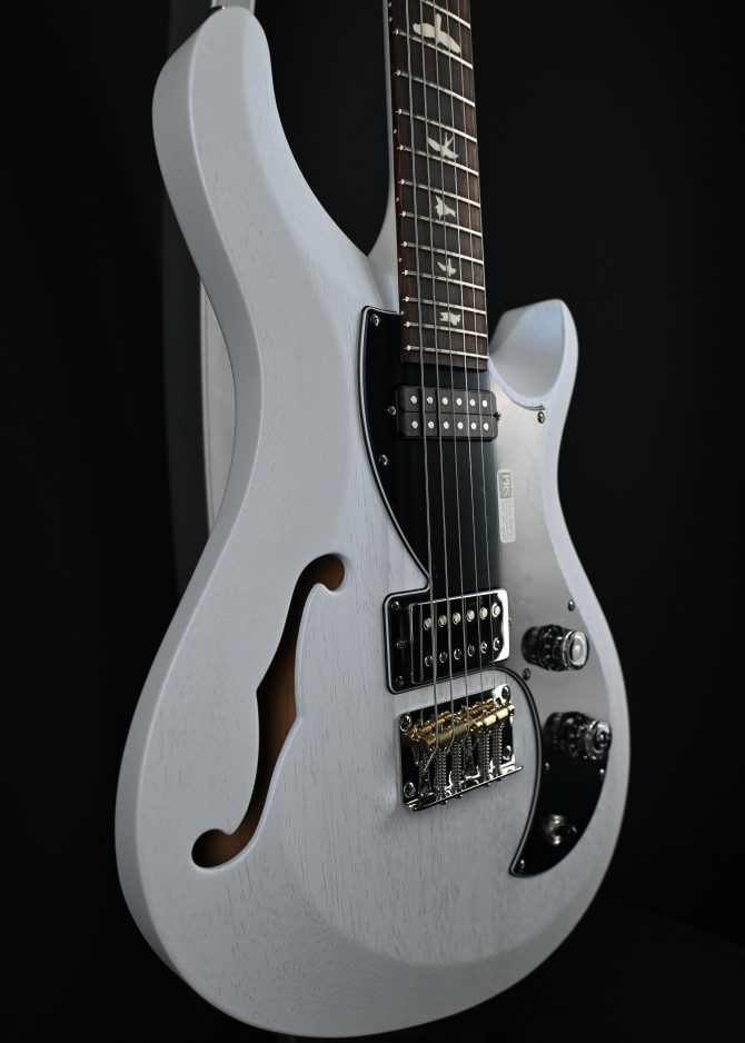PRS S2 Vela Semi Hollow Satin Pearl White #541