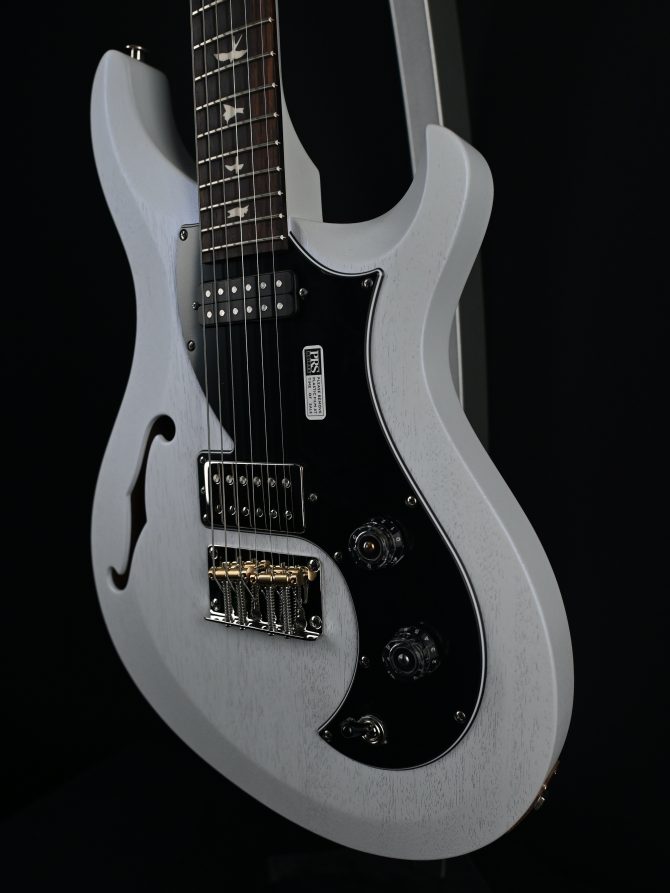 PRS S2 Vela Semi Hollow Satin Pearl White #541