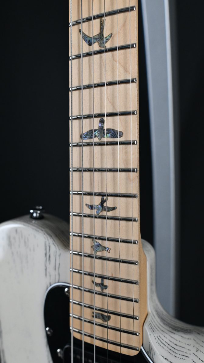PRS SE NF 53 White Doghair #936