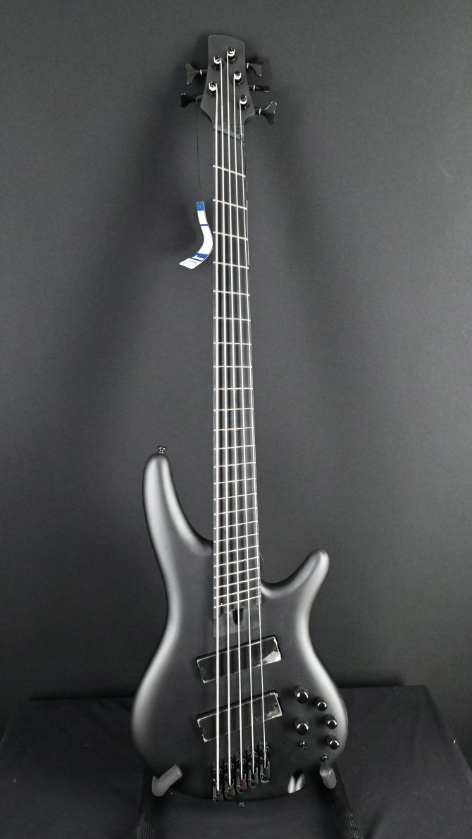 Ibanez Iron Label SRMS625EX-BKF Black Flat 5-String Bass #316