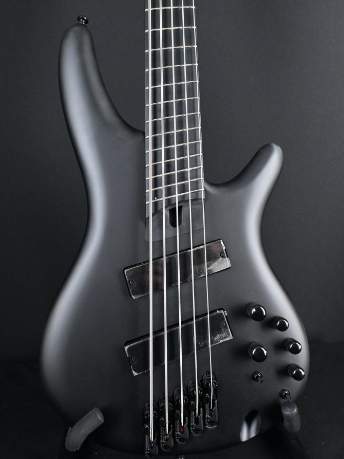 Ibanez Iron Label SRMS625EX-BKF Black Flat 5-String Bass #316