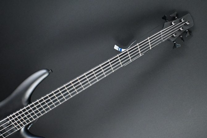Ibanez Iron Label SRMS625EX-BKF Black Flat 5-String Bass #316