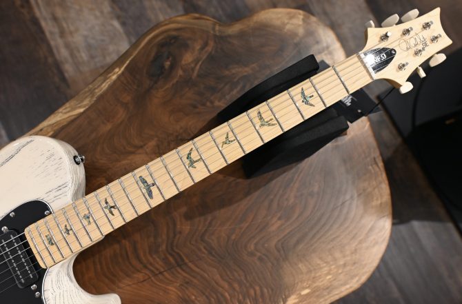 PRS SE NF 53 White Doghair #936