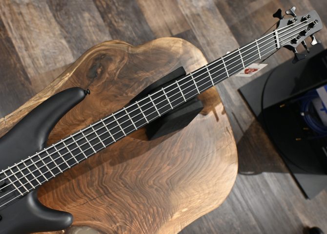 Ibanez Iron Label SRMS625EX-BKF Black Flat 5-String Bass #316