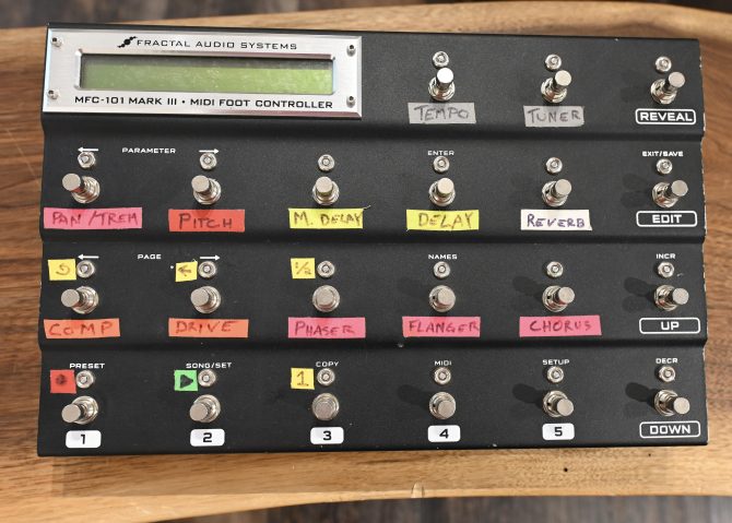 Fractal Audio Axe-FX II XL+ w/ MFC-101 Footswitch and more