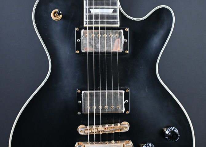 Eastman SB57/N-BK Black Vintage Nitro 2023