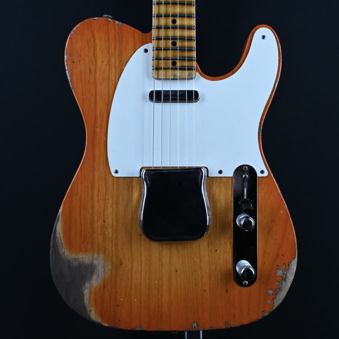 2021 Fender Wildwood 10 55' Heavy Relic Telecaster Faded Cherry Sunburst