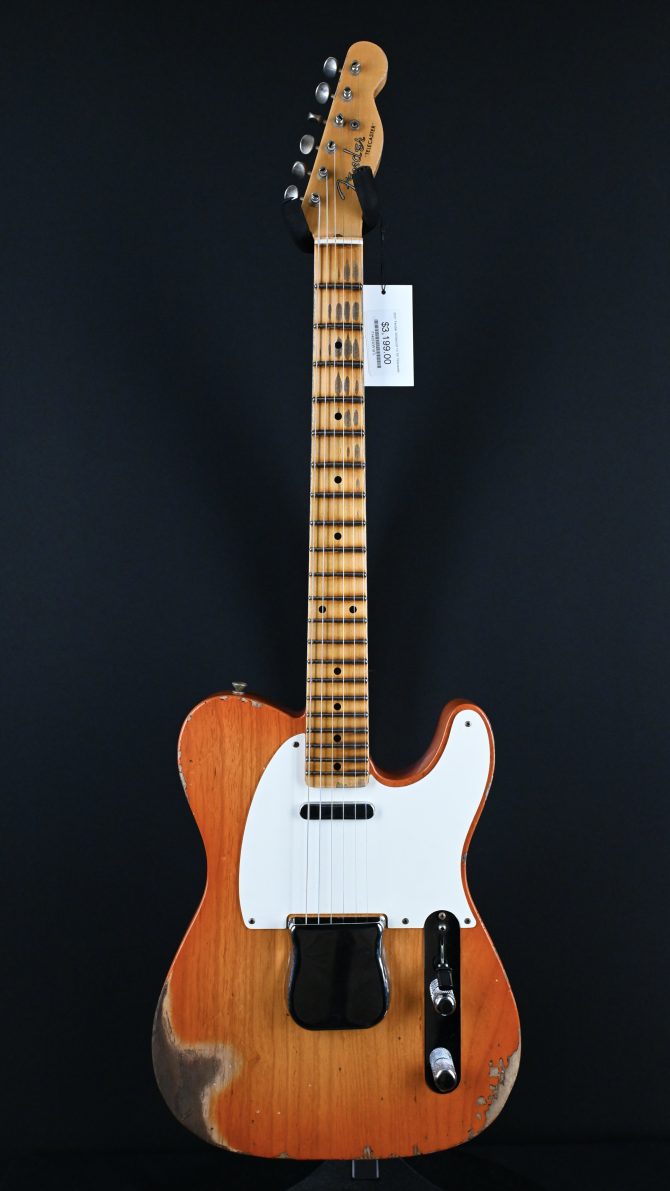 2021 Fender Wildwood 10 55' Heavy Relic Telecaster Faded Cherry Sunburst