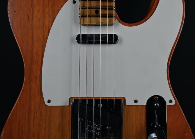 2021 Fender Wildwood 10 55' Heavy Relic Telecaster Faded Cherry Sunburst