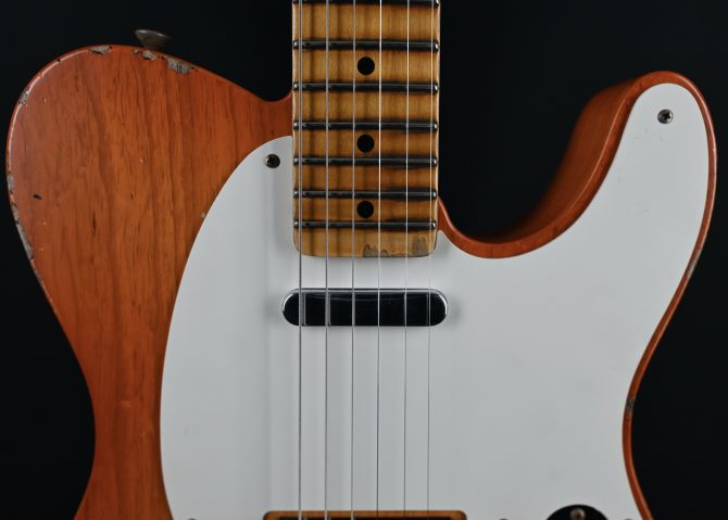 2021 Fender Wildwood 10 55' Heavy Relic Telecaster Faded Cherry Sunburst