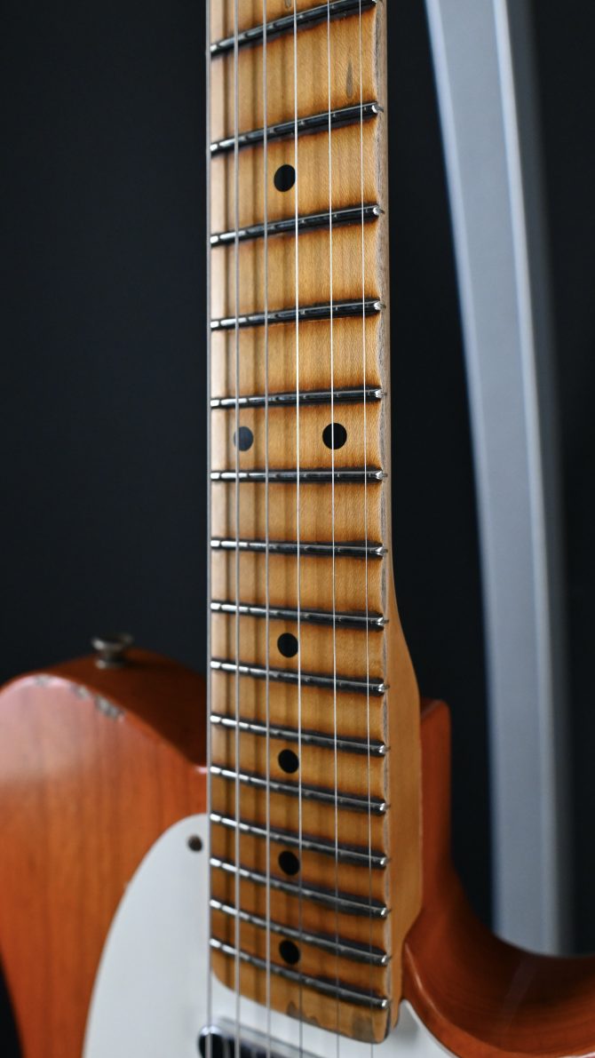 2021 Fender Wildwood 10 55' Heavy Relic Telecaster Faded Cherry Sunburst