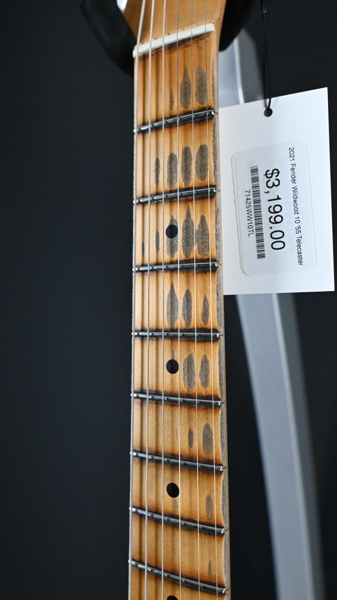 2021 Fender Wildwood 10 55' Heavy Relic Telecaster Faded Cherry Sunburst