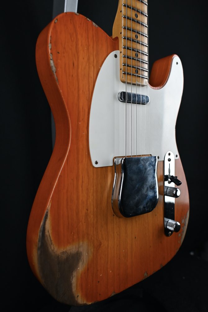 2021 Fender Wildwood 10 55' Heavy Relic Telecaster Faded Cherry Sunburst