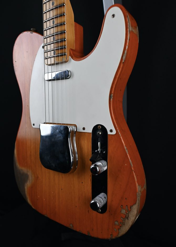 2021 Fender Wildwood 10 55' Heavy Relic Telecaster Faded Cherry Sunburst