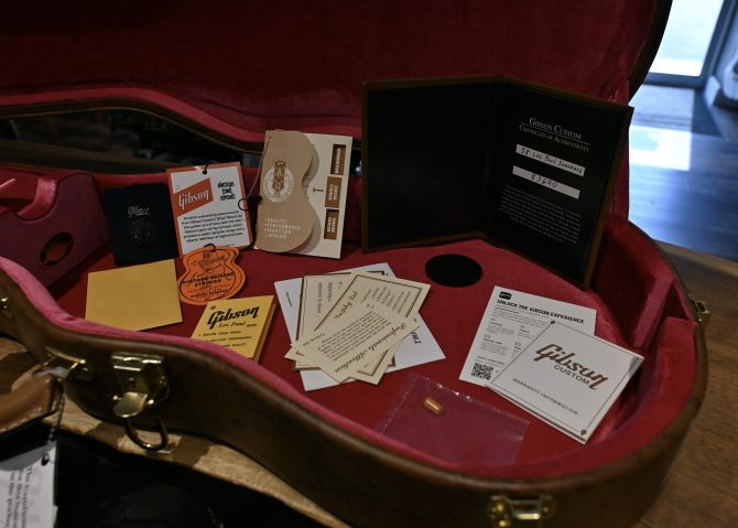 Gibson Custom Shop '58 Les Paul VOS Sweet Cherry 2023