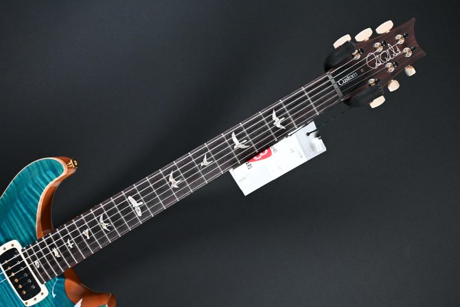 PRS Custom 24-08 10-Top Carroll Blue Electric Guitar #688