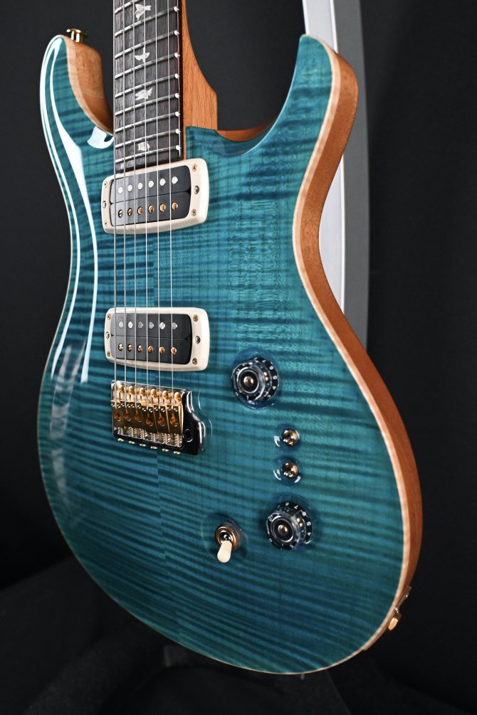 PRS Custom 24-08 10-Top Carroll Blue Electric Guitar #688