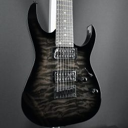 Ibanez GRG7221QA-TKS Gio Transparent Black Sunburst #632