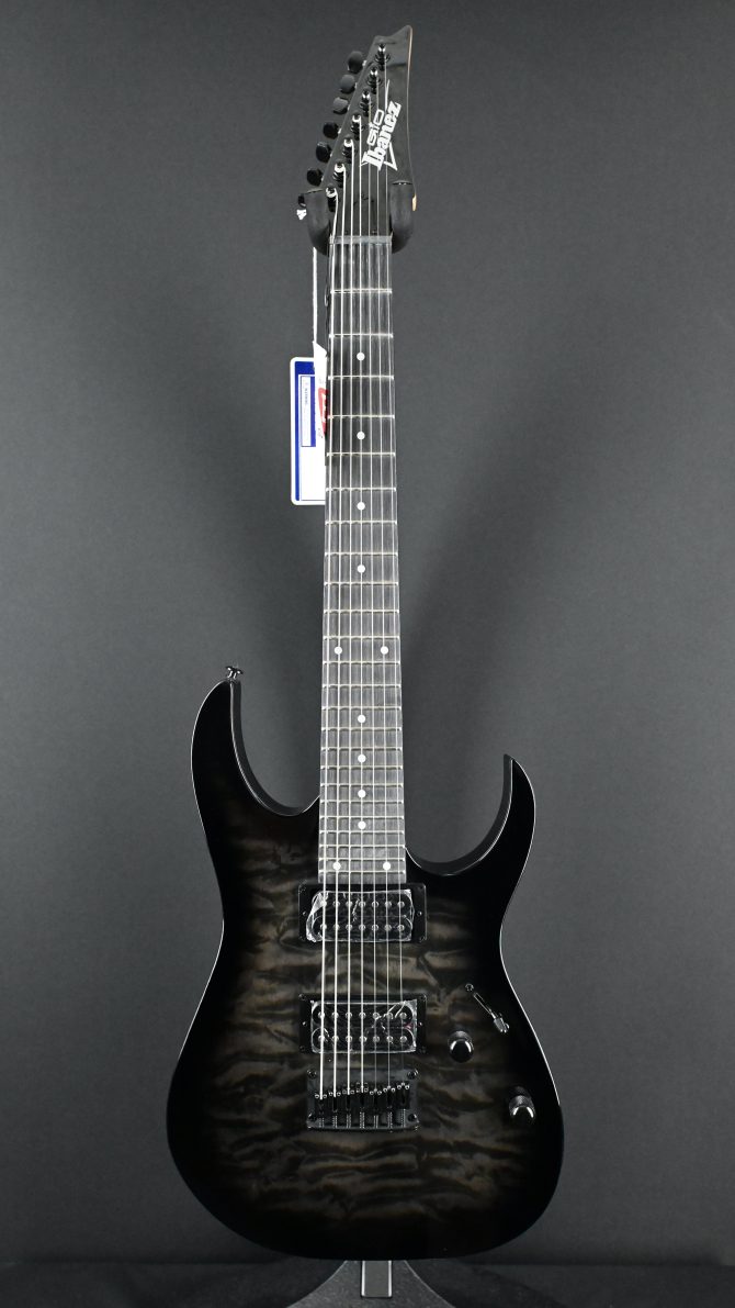 Ibanez GRG7221QA-TKS Gio Transparent Black Sunburst #632