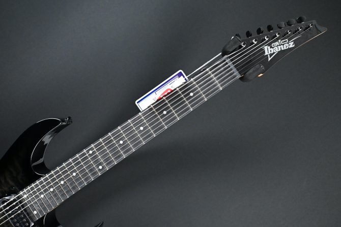 Ibanez GRG7221QA-TKS Gio Transparent Black Sunburst #632