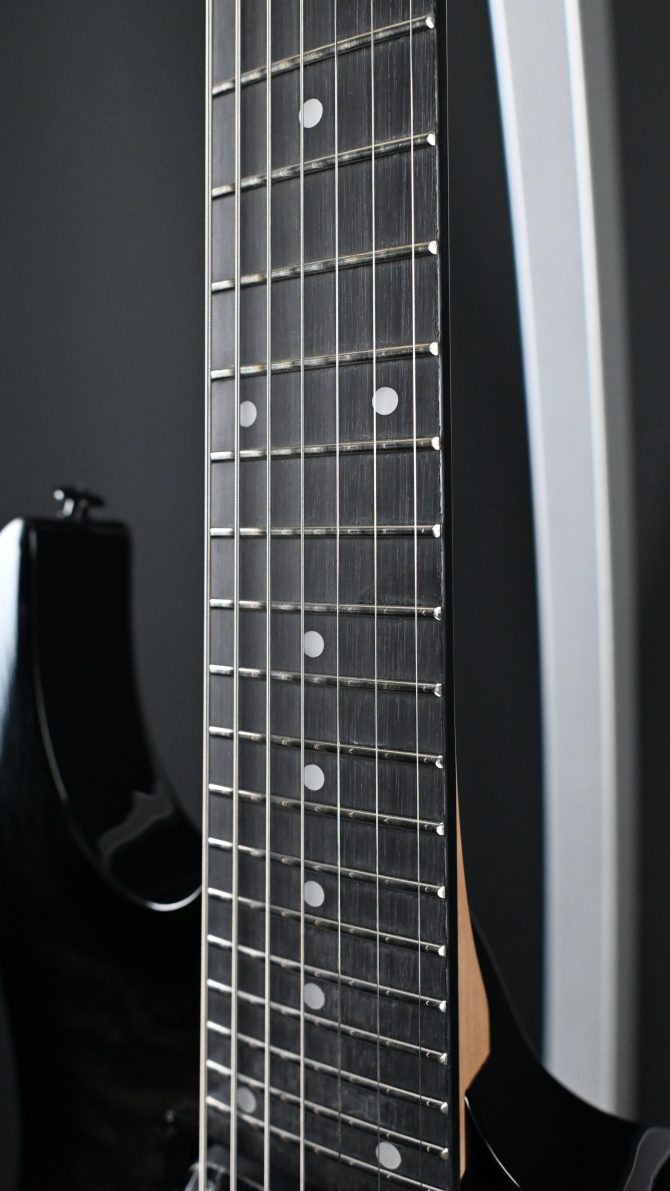 Ibanez GRG7221QA-TKS Gio Transparent Black Sunburst #632