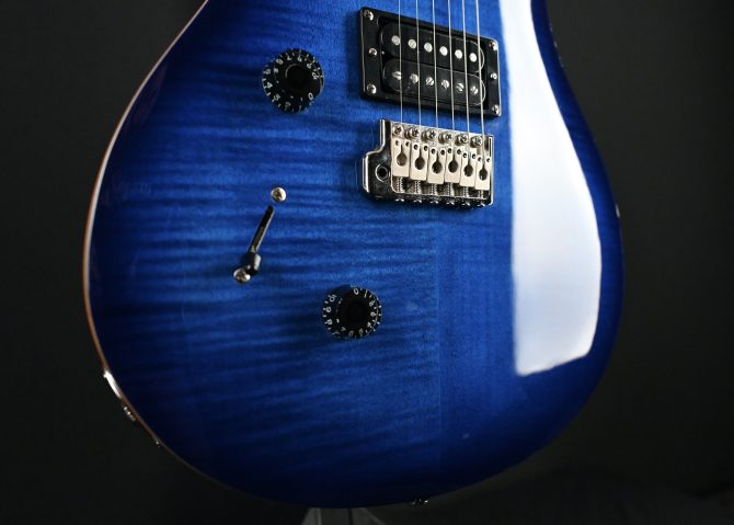 PRS SE Custom 24 "Lefty" Faded Blue Burst 2022