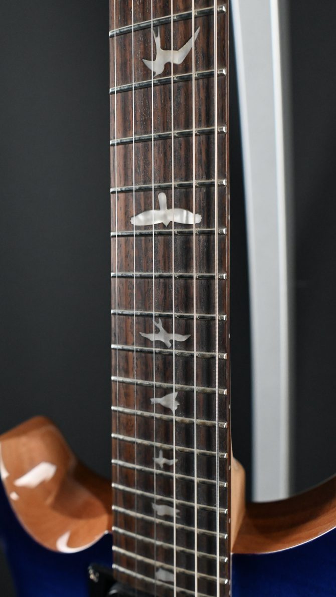 PRS SE Custom 24 "Lefty" Faded Blue Burst 2022