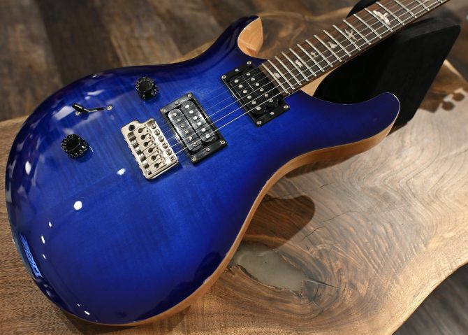 PRS SE Custom 24 "Lefty" Faded Blue Burst 2022