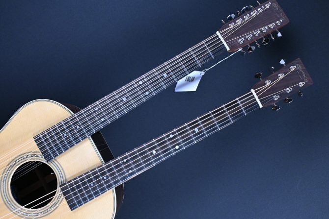 Martin Grand J-28E DN Double Neck Acoustic Guitar #827 *IN STOCK*