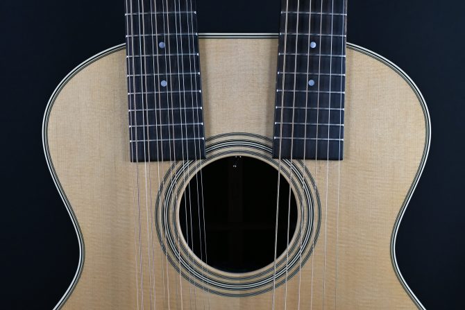 Martin Grand J-28E DN Double Neck Acoustic Guitar #827 *IN STOCK*