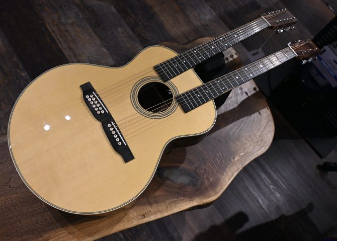 Martin Grand J-28E DN Double Neck Acoustic Guitar #827 *IN STOCK*