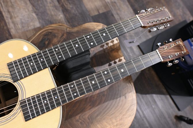 Martin Grand J-28E DN Double Neck Acoustic Guitar #827 *IN STOCK*