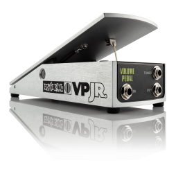 Ernie Ball Volume Pedal Jr 250K (For Passive Electronics)