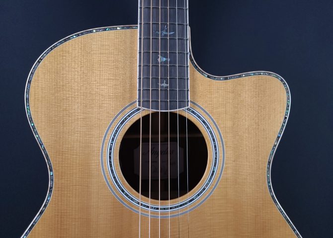 PRS SE A60E Angelus Natural Acoustic Guitar #773
