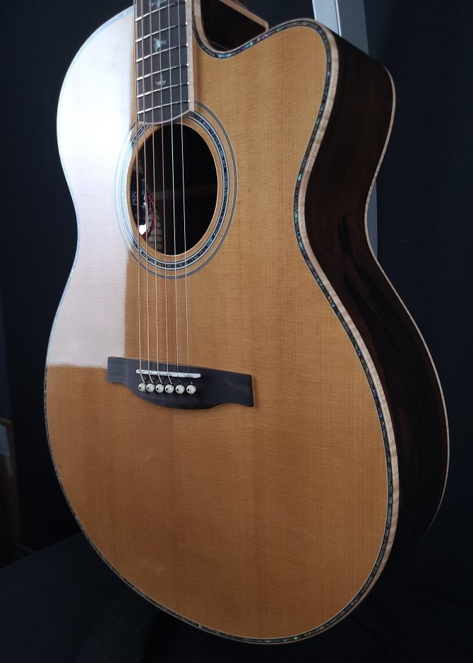 PRS SE A60E Angelus Natural Acoustic Guitar #773