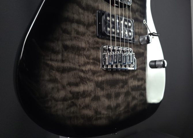 Ibanez Gio Series GRX70QA-TKS Transparent Black Sunburst #741
